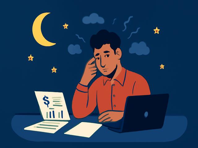 Money Fears Keep Everyone Awake