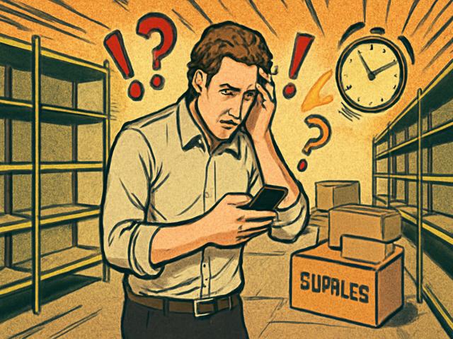 Supplier Vanishes Overnight